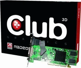 Club 3D Radeon 7000, 64MB DDR, VGA, DVI, TV-out
