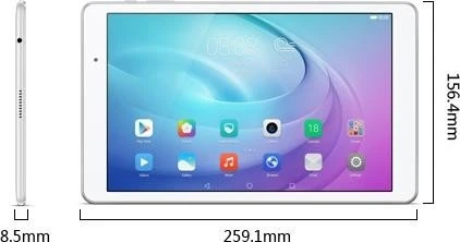 Huawei MediaPad T2 10.0 Pro, schwarz, LTE