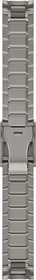 Garmin Ersatzarmband QuickFit 22 Titan silber