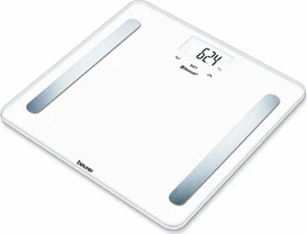 Beurer BF 600 digitale Körperanalysewaage pure white