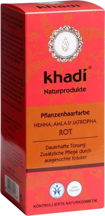 Khadi Haarfarbe henna amla & jatropha, 100g