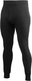 Woolpower Long Johns with Fly 200 Hose lang schwarz (Herren)