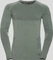 Odlo Slokar Performance Wool Baselayer Funktionsshirt langarm hedge green/black (Herren) Vorschaubild