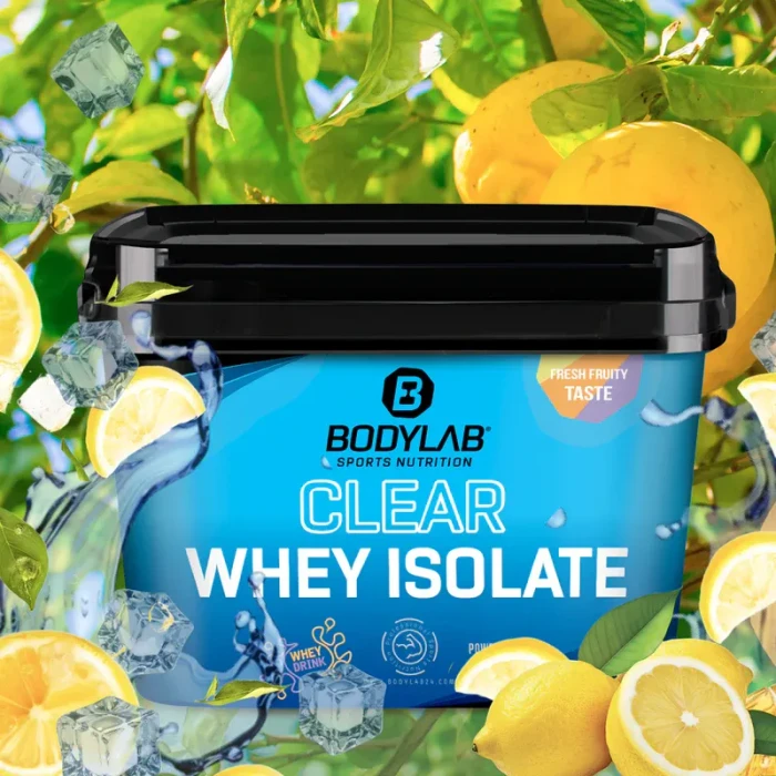 BodyLab24 Clear Whey Isolate Eistee/Zitrone 960g