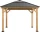 Sunjoy Pirin Pavillon braun (A102007214)