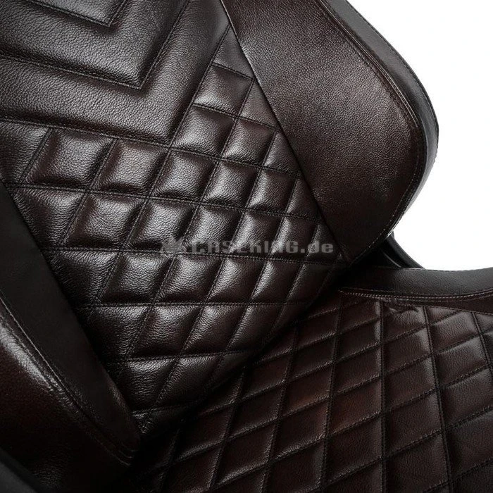noblechairs Epic Echtleder Gamingstuhl, braun/schwarz