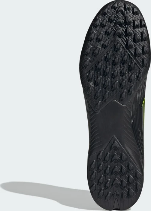 adidas F50 League TF core black/iron metallic/lucid lemon
