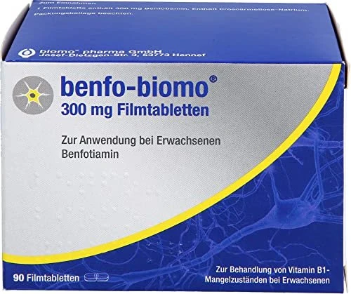 biomo pharma Benfo-biomo 300mg Filmtabletten, 90 Stück