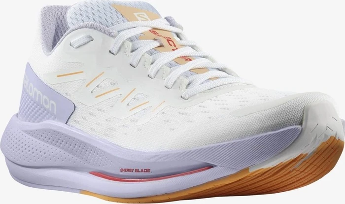 Salomon Spectur white/purple heather/blazing orange (Damen)