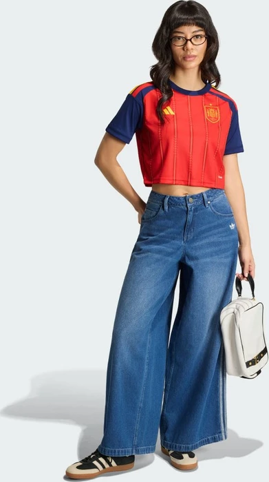 adidas FIFA WM 2026 Spanien Crop Top Heimtrikot kurzarm (Damen)