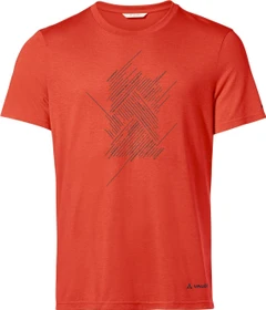 Vaude Tekoa III Funktionsshirt kurzarm glowing red (Herren)