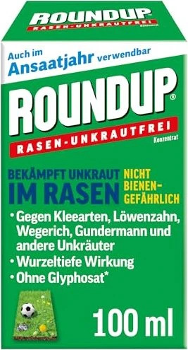 Evergreen Garden Care Roundup Rasen-Unkrautfrei Konzentrat, 100ml