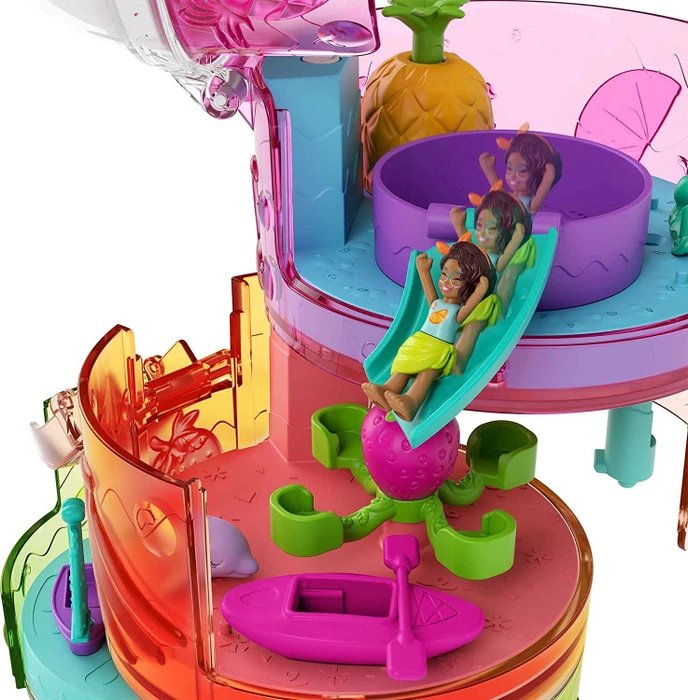 Mattel Polly Pocket - Ausklappspaß-Schatulle Fruchtsmoothie