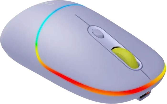 Canyon OnClick 22 / MW-22 Dual-Mode Wireless Mouse violett, USB/Bluetooth