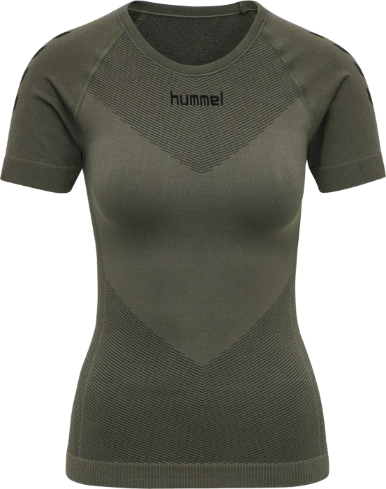 hummel Seamless Jersey Funktionsshirt kurzarm grape leaf (Damen)