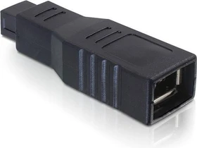 DeLOCK FireWire IEEE-1394 Adapter, 9-Pin [Stecker] auf 6-Pin [Buchse]