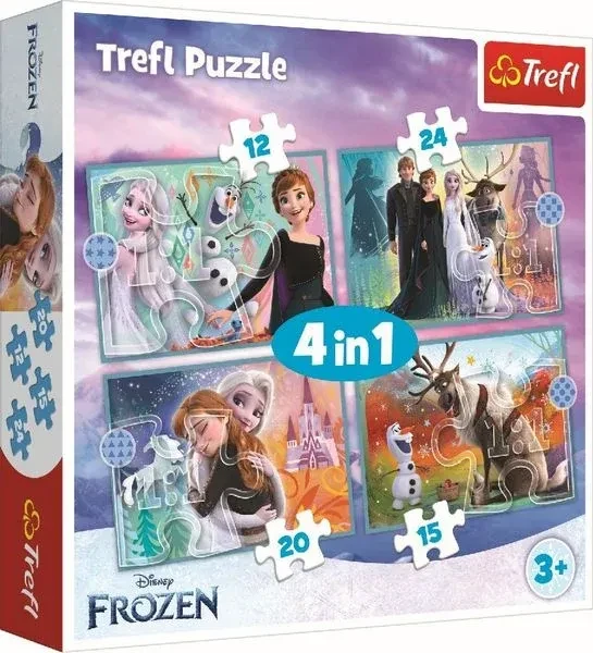 Trefl Puzzle The amazing world of Frozen