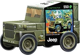 Eurographics Military Jeep Tin