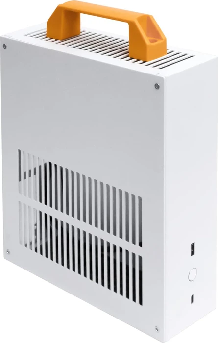 SGPC K29 Steel, silber/orange, Mini-ITX