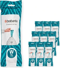 Brabantia PerfectFit Müllbeutel Typ W 5l, 200 Stück