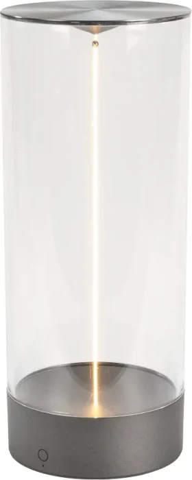 Konstsmide Edison L Tischleuchte dunkelgrau
