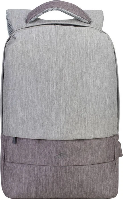 RivaCase 7562 Prater anti-theft Laptop Rucksack 15.6", grau/mocha