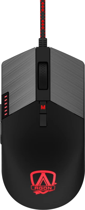 AOC AGON AGM700 RGB Gaming Mouse, USB