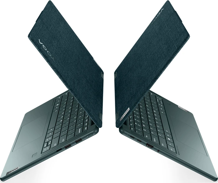 Lenovo Yoga 6 13ABR8 - Fabric, Dark Teal, Ryzen 5 7530U, 16GB RAM, 512GB SSD, DE