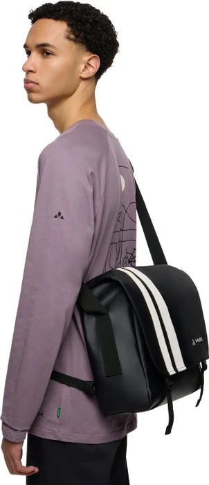 Vaude Aguni Reise Umhängetasche schwarz (49138-010) – Bild 11