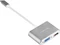 SilverStone EP16 USB-C VGA-HDMI Multiport-Adapter Vorschaubild