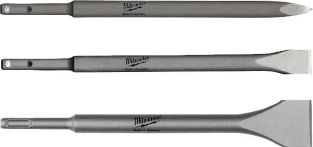 Milwaukee SDS-plus Meißel-Set, 3-tlg.