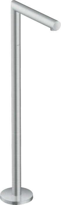 Hansgrohe AXOR Uno Wanneneinlauf gerade bodenstehend brushed chrome
