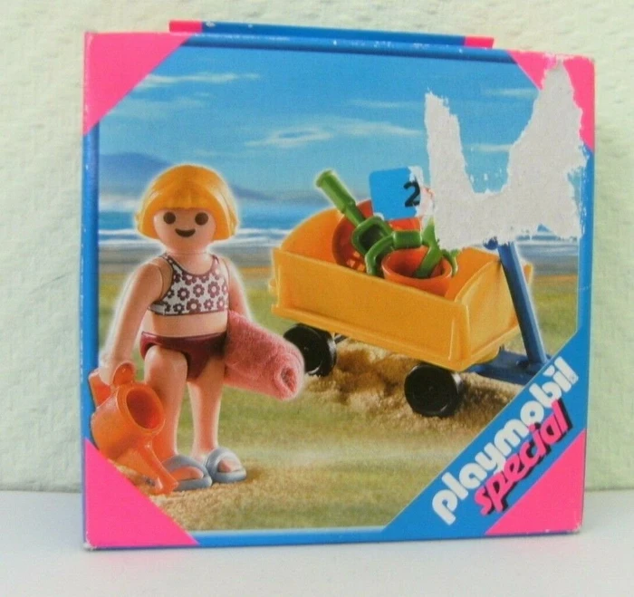 playmobil Special Mädchen mit Bollerwagen