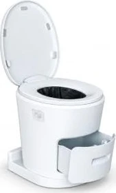 Freucamp Akkubetriebene Trockentoilette Campingtoilette