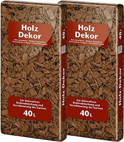 Floragard Rindenmulch Dekor braun, 80l (2x 40l)