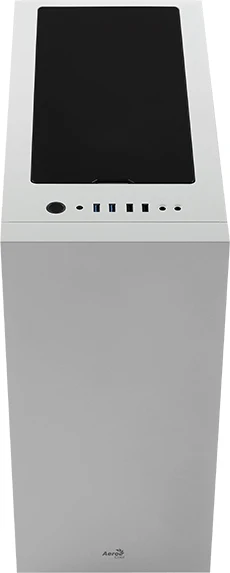 AeroCool Flo, weiß, Glasfenster
