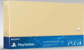 Sony Custom Faceplate gold (PS4)