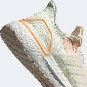 adidas Ultraboost 19 off white/glow orange (Damen)