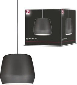 Paulmann URail 2Easy Pirm Schienensystem-Komponente Metall-Lampenschirm 280x230mm grau matt