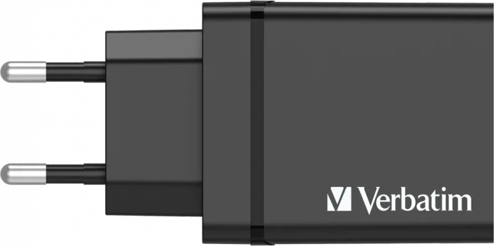 Verbatim 30W USB-Wandladegerät mit 4 Anschlüssen schwarz