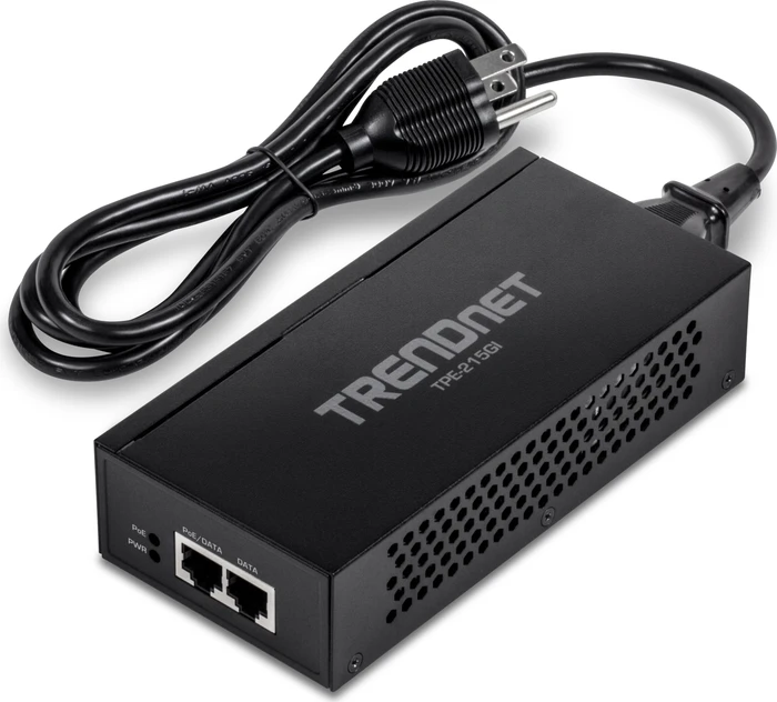 TRENDnet Desktop 2.5G PoE-Injektor, 2x RJ-45, 30W PoE+