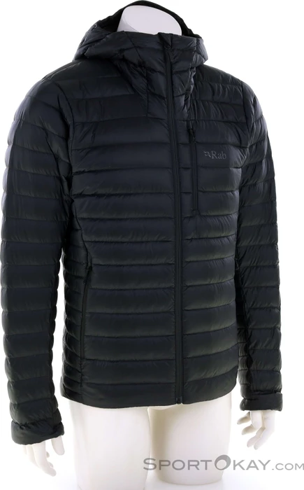 Rab Microlight Alpine Down Funktionsjacke schwarz (Herren)