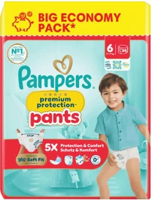 Pampers Premium Protection Pants Gr.6 Einwegwindel, 13-19kg, 38 Stück