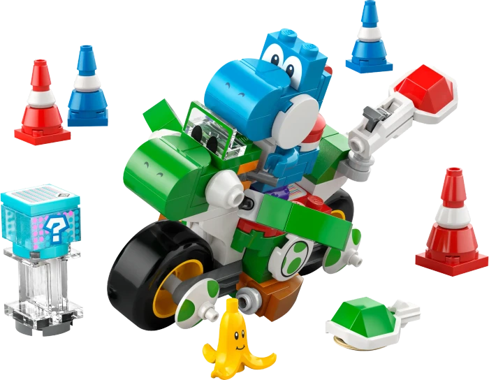 LEGO Super Mario - Mario Kart - Yoshi-Bike