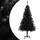 vidaXL Künstlicher Weihnachtsbaum Tanne schwarz, 150cm (321000)