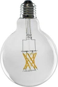 Segula Vintage Line Filament LED Globe klar 6.5W/927 E27