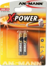 Ansmann X-Power Mini AAAA, 2er-Pack