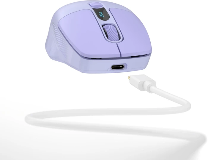 Eternico MSB270 Wireless Office Mouse violett, USB/Bluetooth