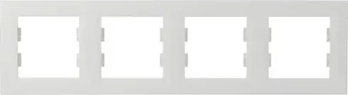 Schneider Electric Asfora Rahmen 4-fach weiß