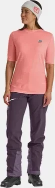Ortovox 185 Merino MTN Hug Funktionsshirt kurzarm bloom (Damen)